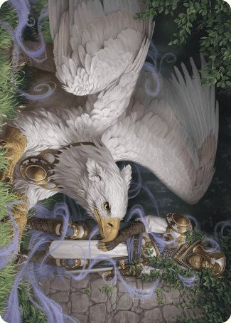 Dutiful Griffin Art Card [Wilds of Eldraine Art Series] | Clutch Gaming