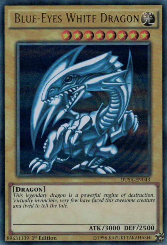 Blue-Eyes White Dragon [DUSA-EN043] Ultra Rare | Clutch Gaming