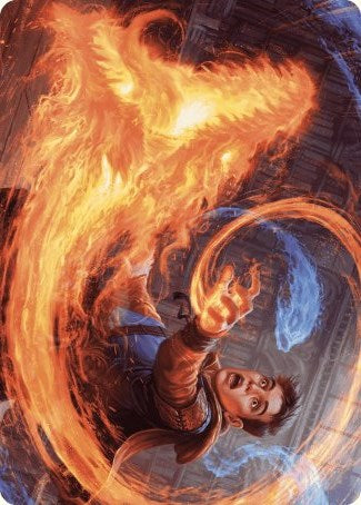 Frantic Firebolt Art Card [Wilds of Eldraine Art Series] | Clutch Gaming