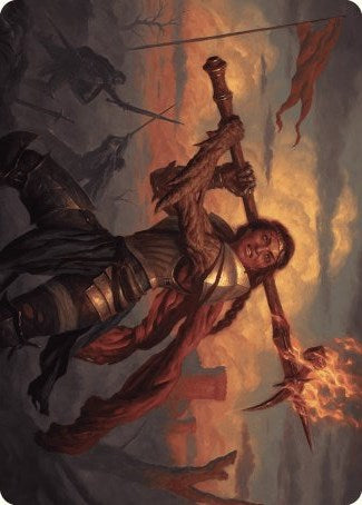Imodane, the Pyrohammer Art Card [Wilds of Eldraine Art Series] | Clutch Gaming