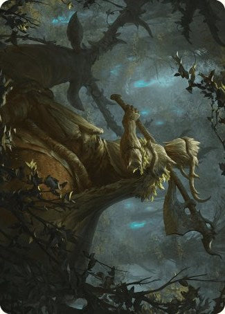 Verdant Outrider Art Card [Wilds of Eldraine Art Series] | Clutch Gaming