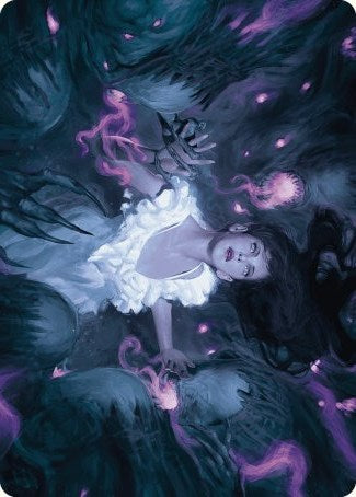 Neva, Stalked by Nightmares Art Card [Wilds of Eldraine Art Series] | Clutch Gaming