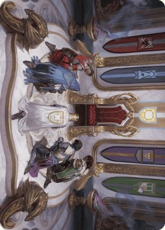 Throne of Eldraine Art Card [Wilds of Eldraine Art Series] | Clutch Gaming