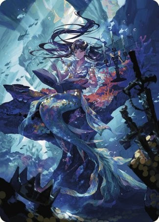 Rhystic Study Art Card [Wilds of Eldraine Art Series] | Clutch Gaming