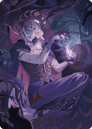 Necropotence Art Card [Wilds of Eldraine Art Series] | Clutch Gaming