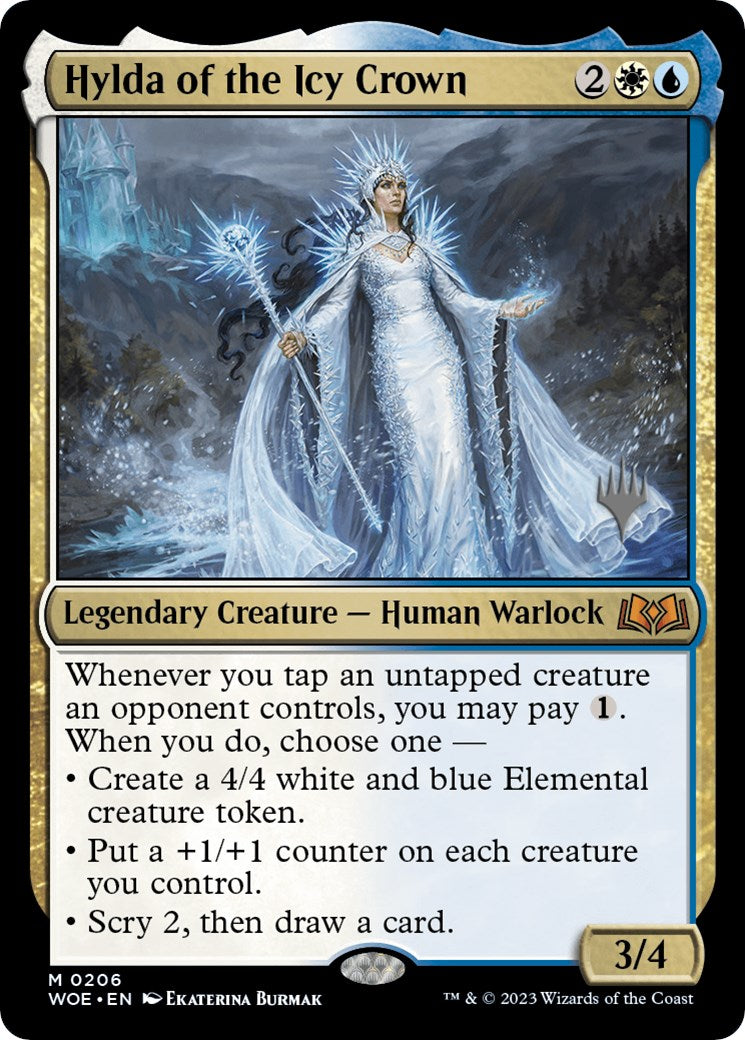 Hylda of the Icy Crown (Promo Pack) [Wilds of Eldraine Promos] | Clutch Gaming