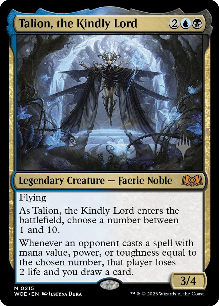 Talion, the Kindly Lord (Promo Pack) [Wilds of Eldraine Promos] | Clutch Gaming