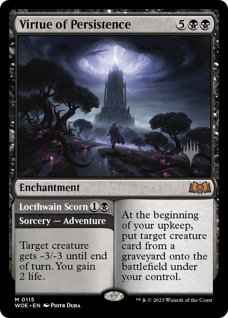 Virtue of Persistence (Promo Pack) [Wilds of Eldraine Promos] | Clutch Gaming
