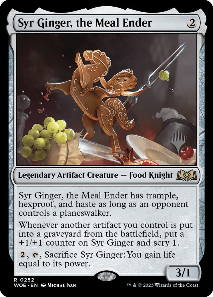 Syr Ginger, the Meal Ender (Promo Pack) [Wilds of Eldraine Promos] | Clutch Gaming