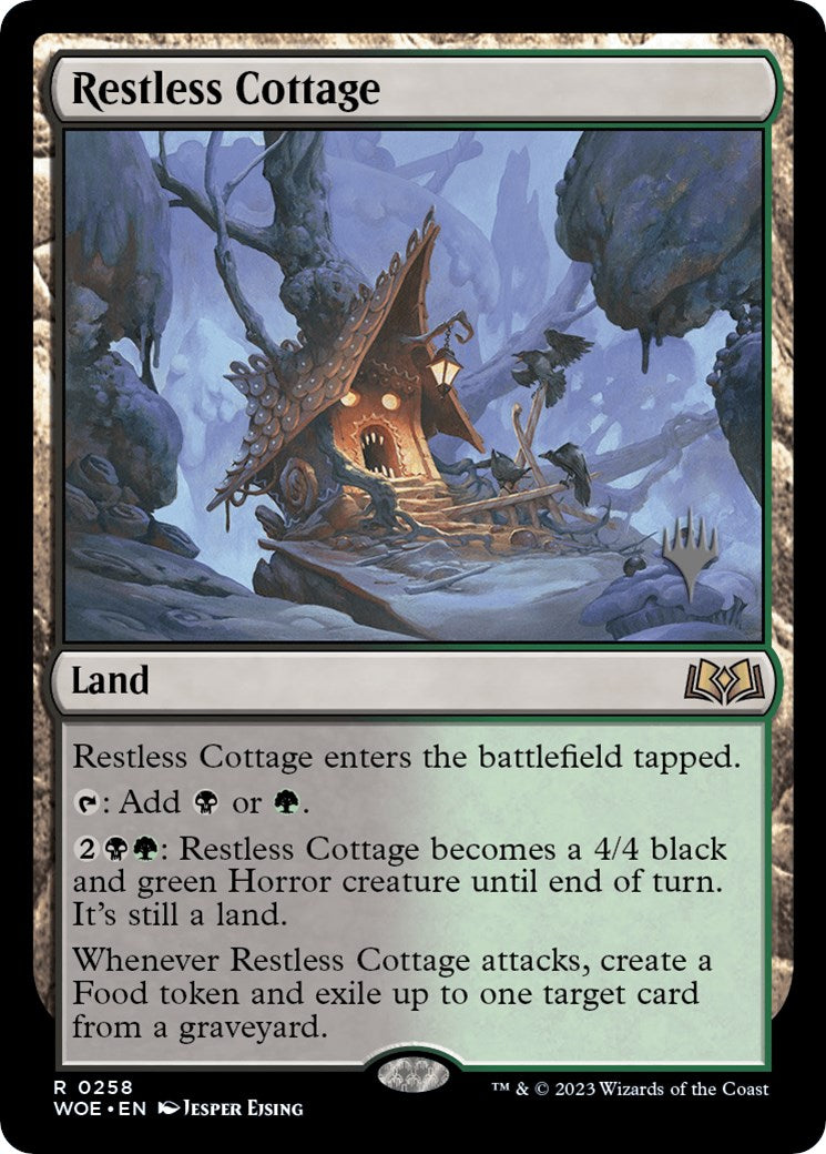 Restless Cottage (Promo Pack) [Wilds of Eldraine Promos] | Clutch Gaming