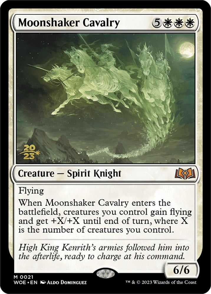 Moonshaker Cavalry [Wilds of Eldraine Prerelease Promos] | Clutch Gaming