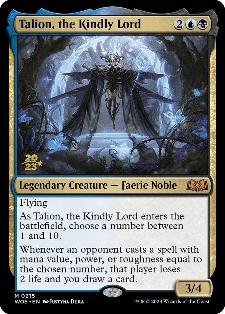 Talion, the Kindly Lord [Wilds of Eldraine Prerelease Promos] | Clutch Gaming