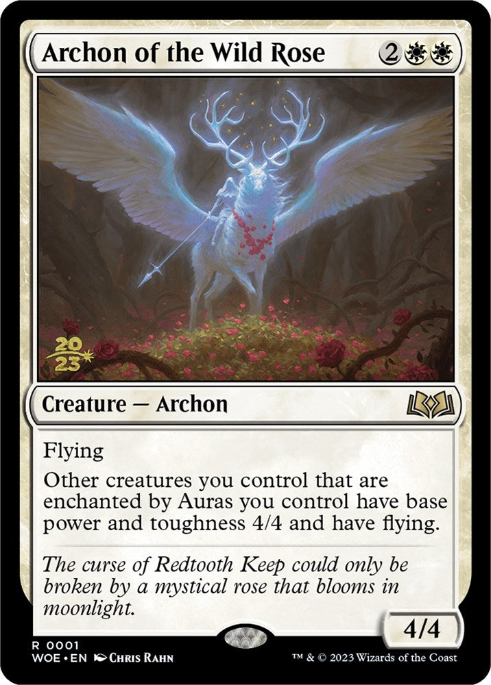 Archon of the Wild Rose [Wilds of Eldraine Prerelease Promos] | Clutch Gaming