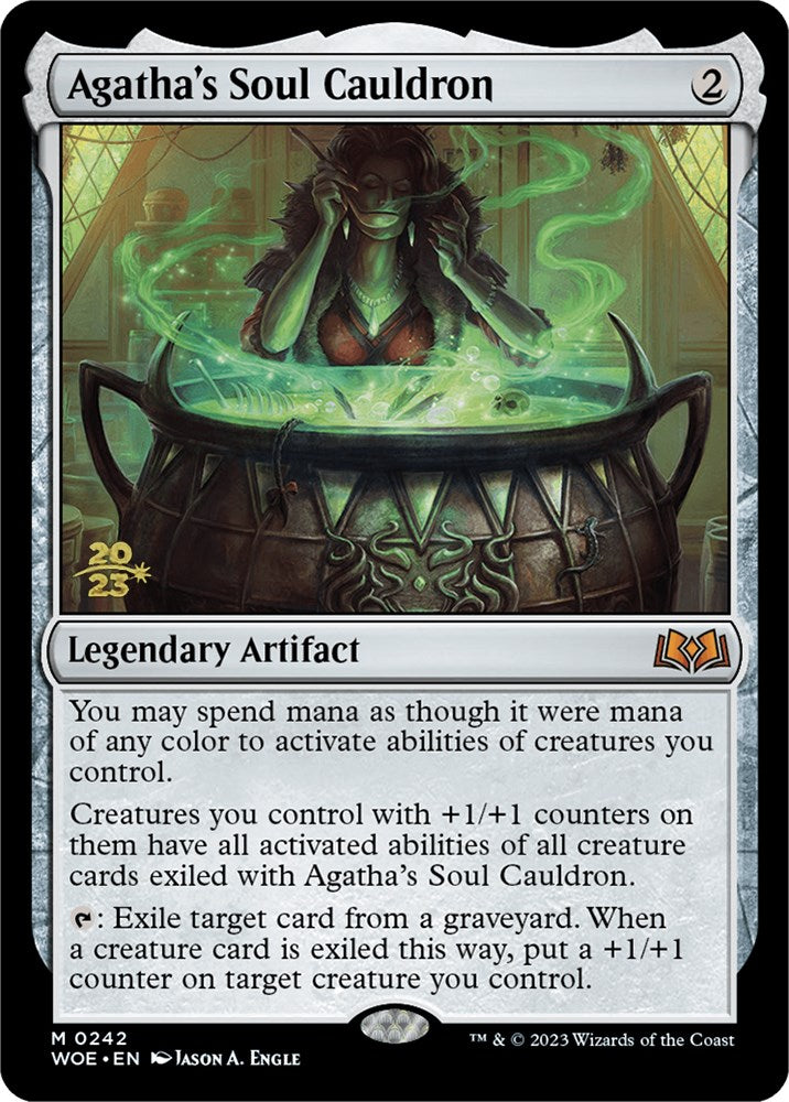 Agatha's Soul Cauldron [Wilds of Eldraine Prerelease Promos] | Clutch Gaming