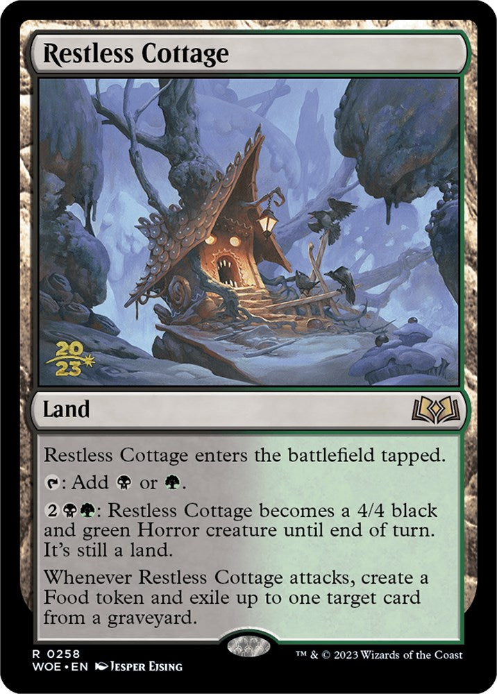 Restless Cottage [Wilds of Eldraine Prerelease Promos] | Clutch Gaming