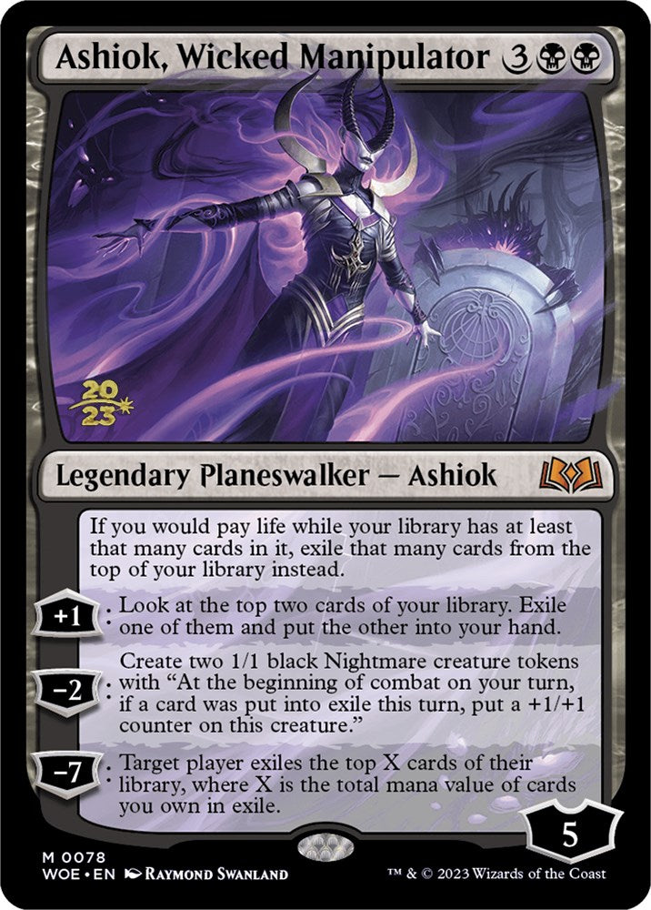 Ashiok, Wicked Manipulator [Wilds of Eldraine Prerelease Promos] | Clutch Gaming