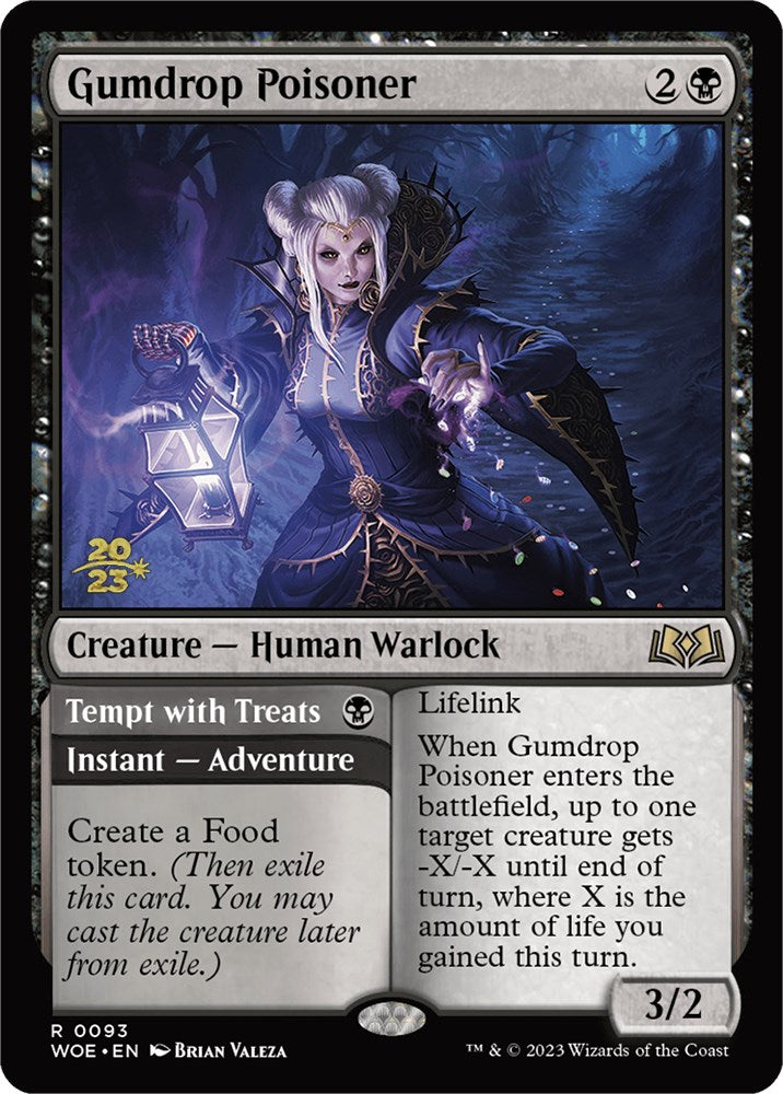 Gumdrop Poisoner // Tempt with Treats [Wilds of Eldraine Prerelease Promos] | Clutch Gaming