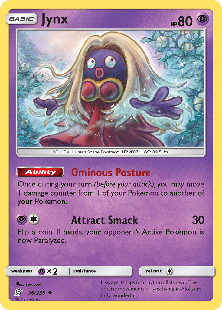 Jynx (76/236) [Sun & Moon: Unified Minds] | Clutch Gaming