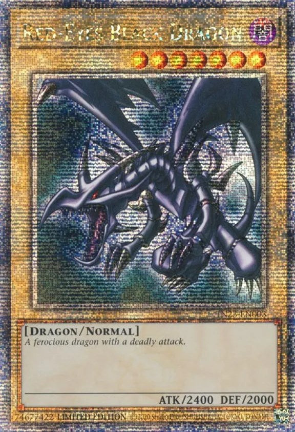 Red-Eyes Black Dragon [TN23-EN003] Quarter Century Secret Rare | Clutch Gaming