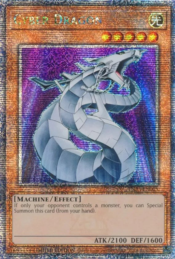 Cyber Dragon [TN23-EN005] Quarter Century Secret Rare | Clutch Gaming