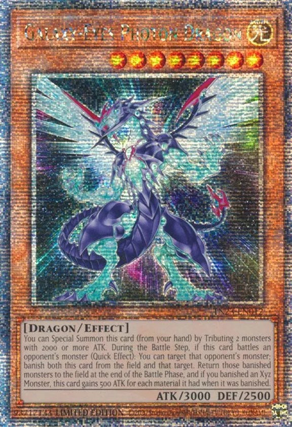 Galaxy-Eyes Photon Dragon [TN23-EN012] Quarter Century Secret Rare | Clutch Gaming