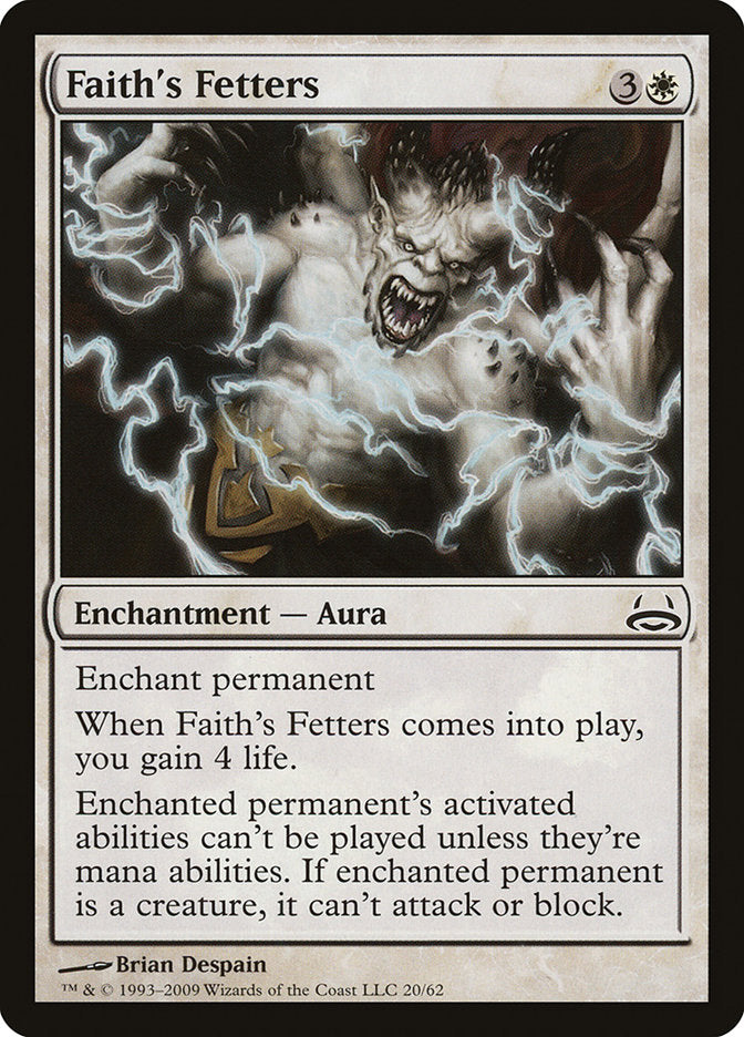 Faith's Fetters [Duel Decks: Divine vs. Demonic] | Clutch Gaming