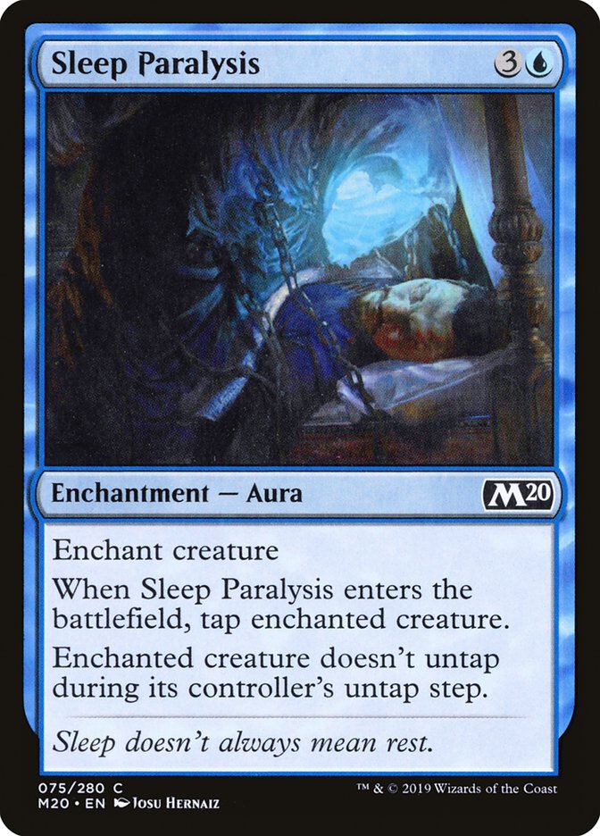 Sleep Paralysis [Core Set 2020] | Clutch Gaming