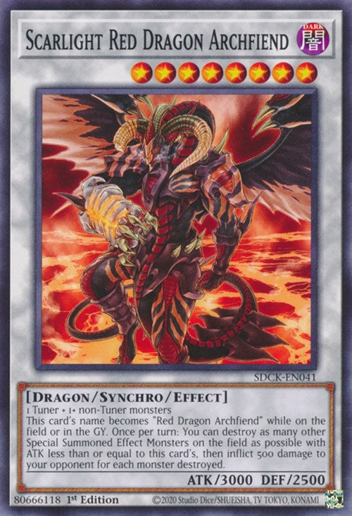 Scarlight Red Dragon Archfiend [SDCK-EN041] Common | Clutch Gaming