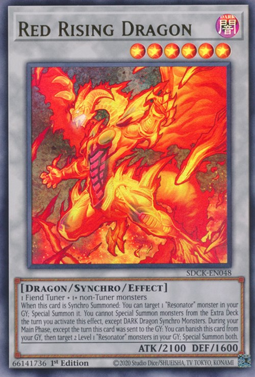 Red Rising Dragon [SDCK-EN048] Ultra Rare | Clutch Gaming