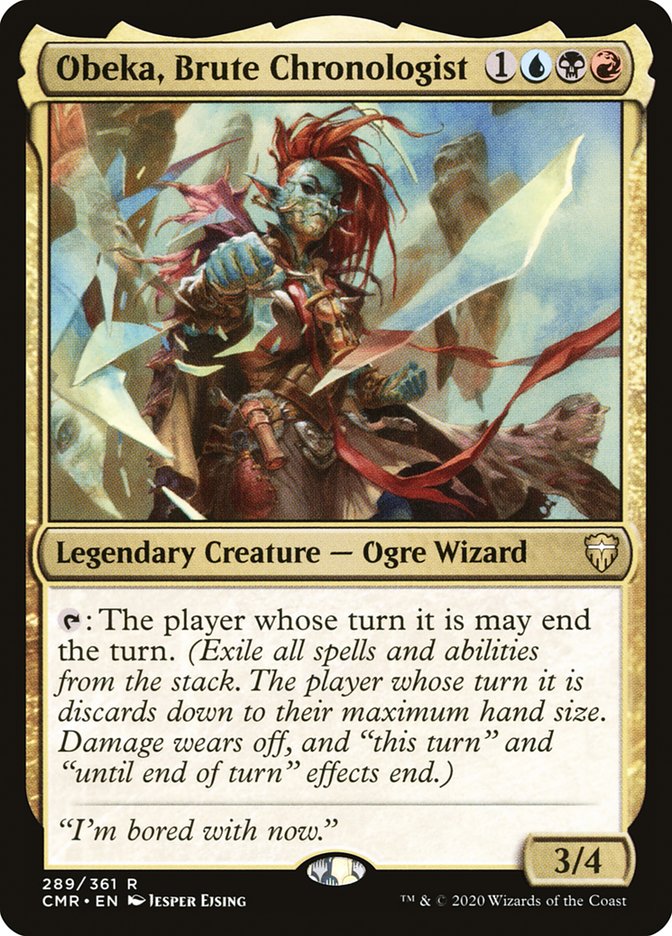 Obeka, Brute Chronologist [Commander Legends] | Clutch Gaming