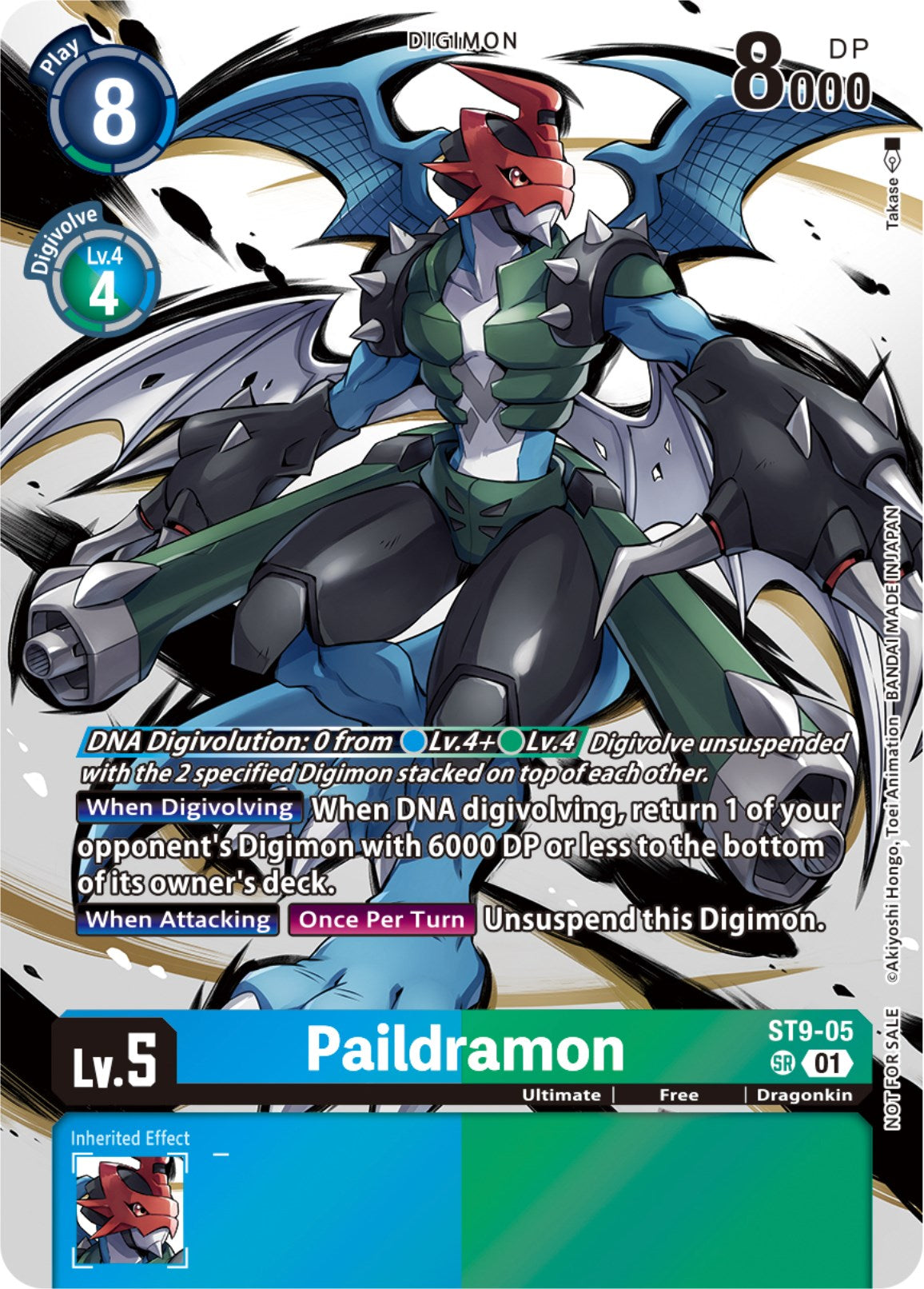 Paildramon [ST9-05] (Tamer Party Pack -The Beginning-) [Starter Deck: Ultimate Ancient Dragon] | Clutch Gaming