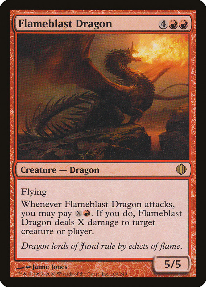 Flameblast Dragon [Shards of Alara] | Clutch Gaming