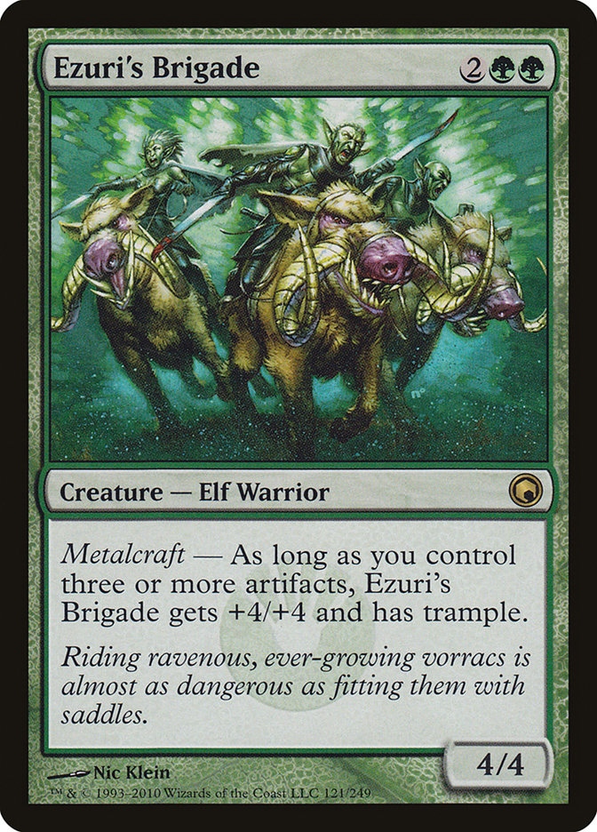 Ezuri's Brigade [Scars of Mirrodin] | Clutch Gaming