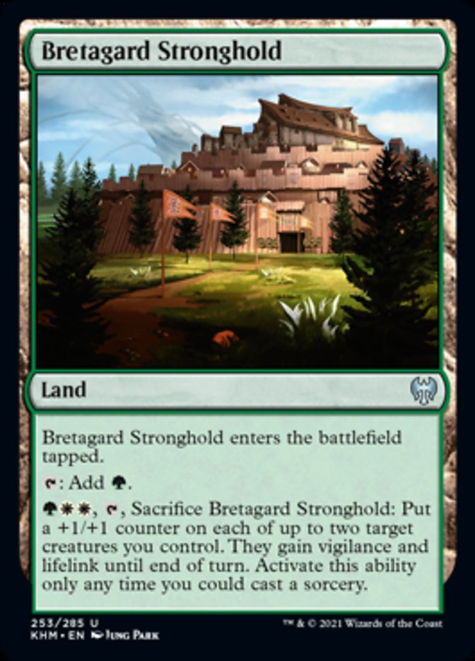 Bretagard Stronghold [Kaldheim] | Clutch Gaming