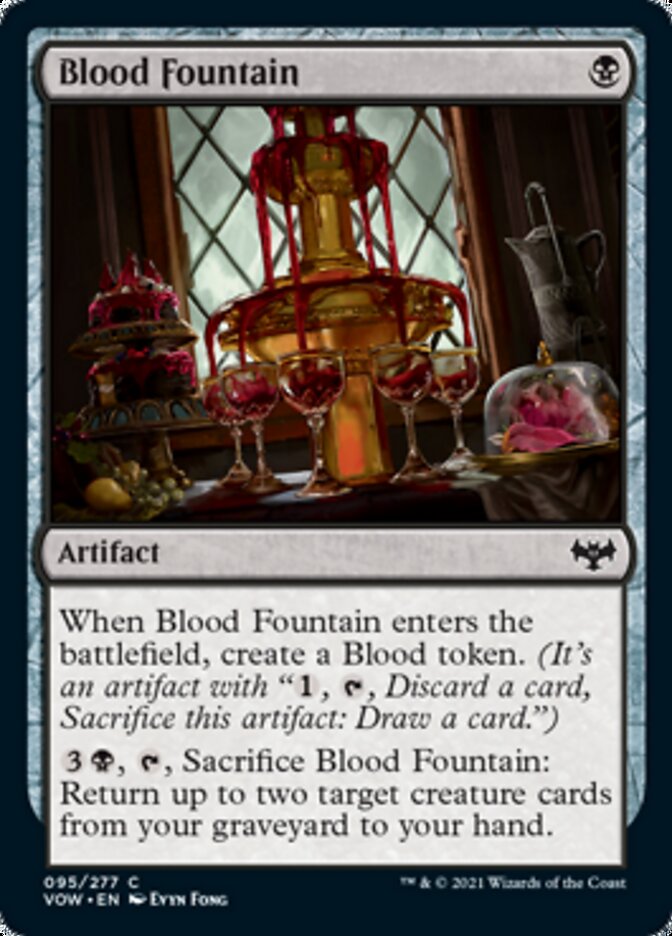 Blood Fountain [Innistrad: Crimson Vow] | Clutch Gaming