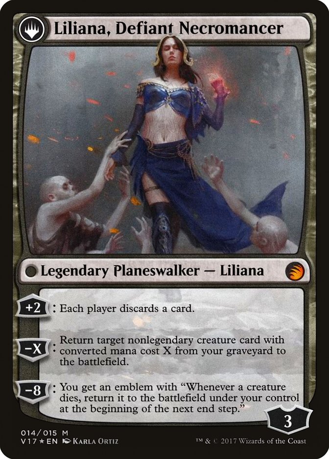 Liliana, Heretical Healer // Liliana, Defiant Necromancer [From the Vault: Transform] | Clutch Gaming