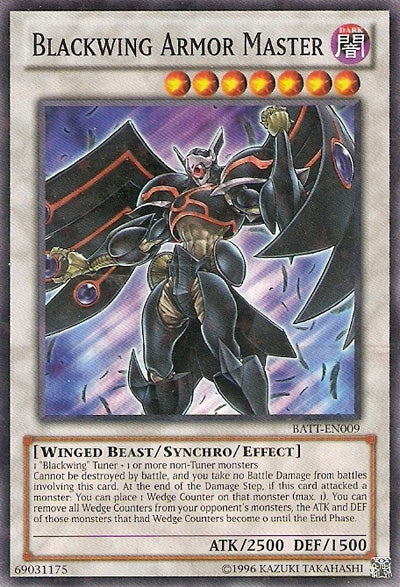 Blackwing Armor Master [BATT-EN009] Starfoil Rare | Clutch Gaming