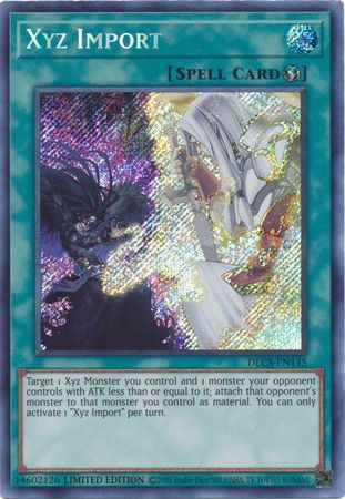 Xyz Import [DLCS-EN145] Secret Rare | Clutch Gaming