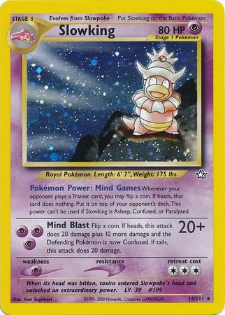 Slowking (14/111) [Neo Genesis Unlimited] | Clutch Gaming