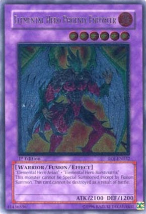 Elemental Hero Phoenix Enforcer [EOJ-EN032] Ultimate Rare | Clutch Gaming