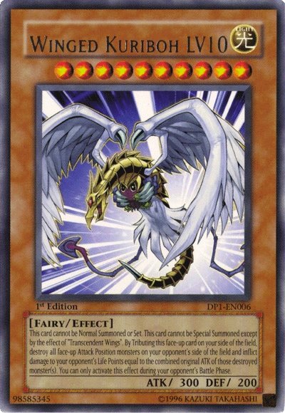 Winged Kuriboh LV10 [DP1-EN006] Rare | Clutch Gaming