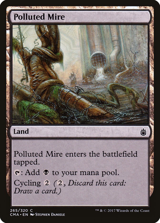 Polluted Mire [Commander Anthology] | Clutch Gaming
