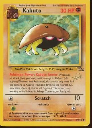 Kabuto (50/62) (W Stamped Promo) [Fossil Unlimited] | Clutch Gaming