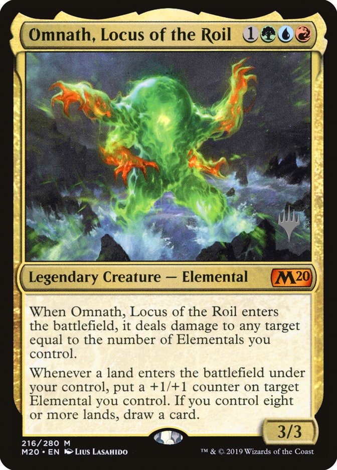 Omnath, Locus of the Roil (Promo Pack) [Core Set 2020 Promos] | Clutch Gaming