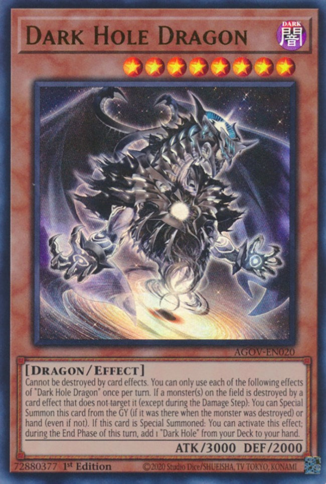 Dark Hole Dragon [AGOV-EN020] Ultra Rare | Clutch Gaming