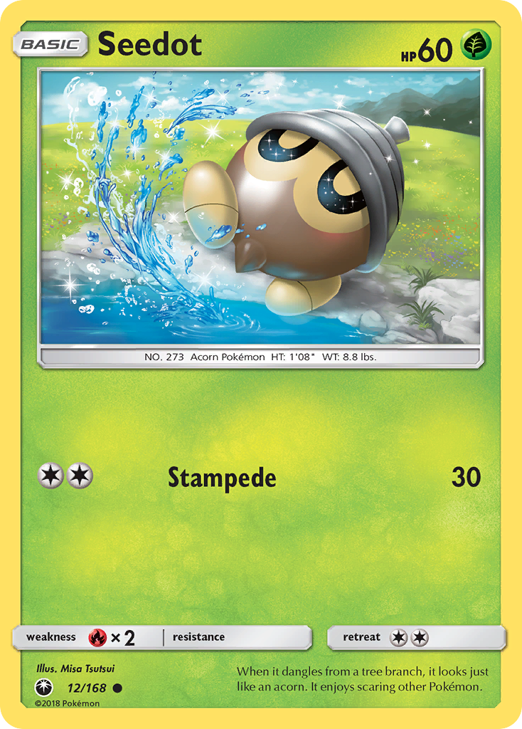 Seedot (12/168) [Sun & Moon: Celestial Storm] | Clutch Gaming