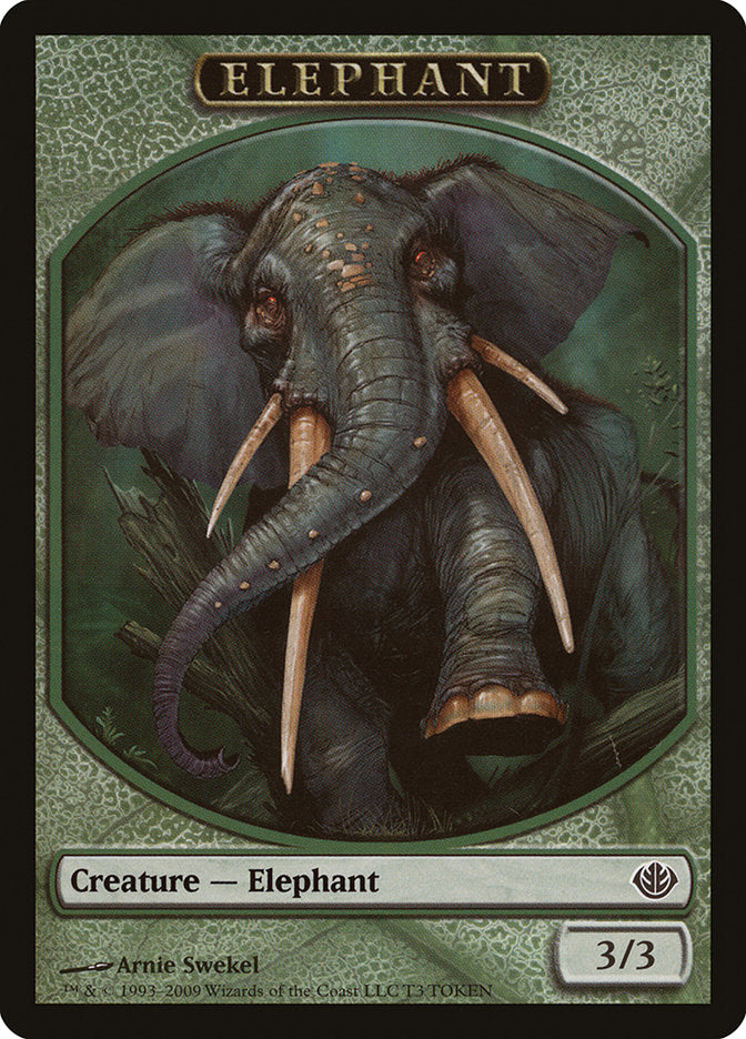 Elephant Token [Duel Decks: Garruk vs. Liliana Tokens] | Clutch Gaming