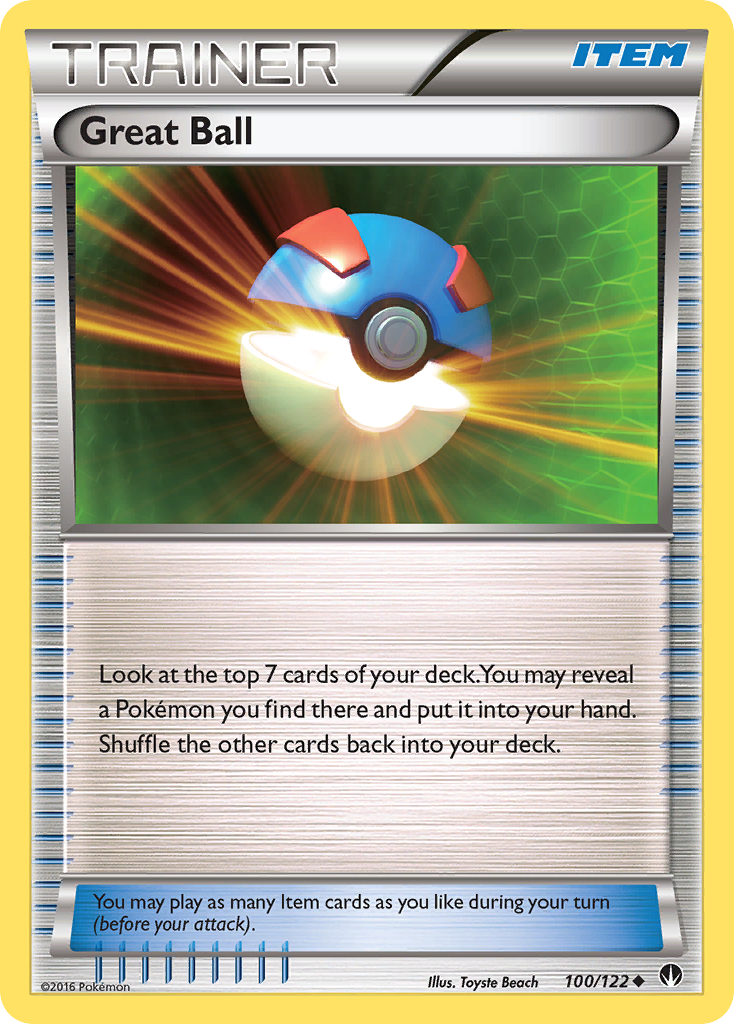 Great Ball (100/122) [XY: BREAKpoint] | Clutch Gaming