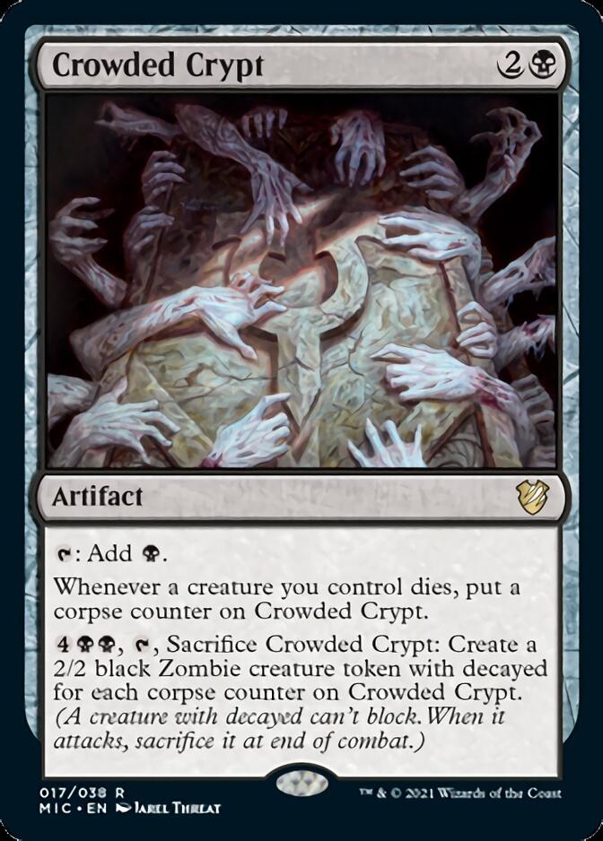 Crowded Crypt [Innistrad: Midnight Hunt Commander] | Clutch Gaming