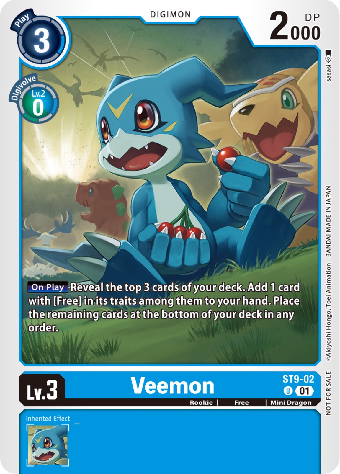 Veemon [ST9-02] (NYCC 2023 Demo Deck) [Starter Deck: Ultimate Ancient Dragon] | Clutch Gaming